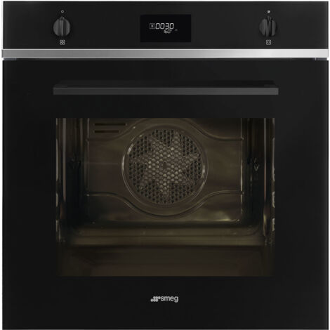 Smeg – Four chaleur tournante 70L – Nettoyage pyrolyse – 10 programmes de cuisson – Puissance 3000W – SFP6401TB