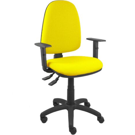 piqueras-y-crespo Ayna S P&C Chaise de bureau jaune ergonomique (1/2)