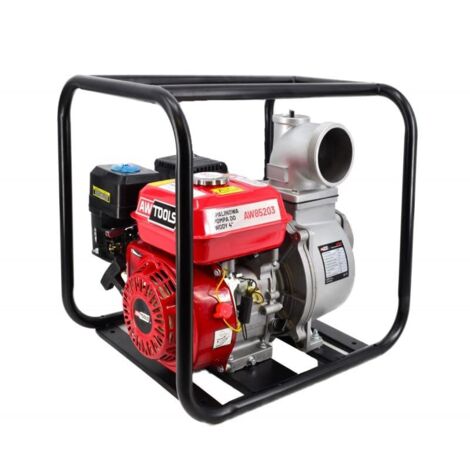 Pompe à essence 7 HP – Motopompe en acier et fonte – Débit 75 000 L/h – Démarrage manuel – Filtre anti-débris