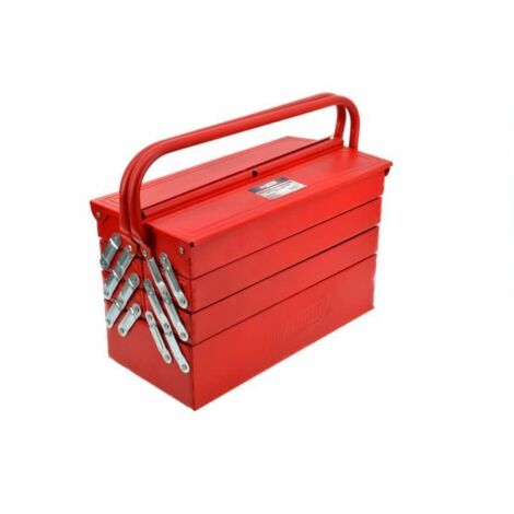 Boîte à outils métallique Awtools 7 pièces 430x200x250mm