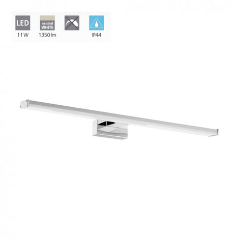 Applique led pandella 11w couleur argent 96065