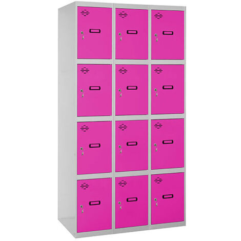 Simonrack Casier-armoire gris/rose 1800x900x500 mm (1/5)