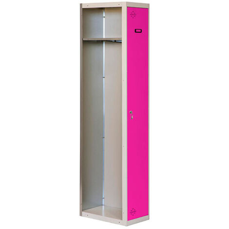 Simonrack Module de Casier gris avec serrures et aérations