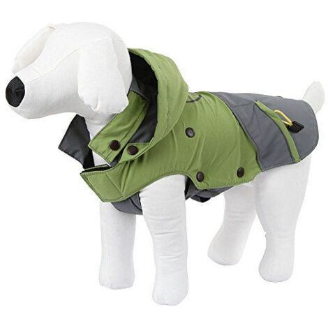 Wk Kerbl Vancouver manteau pour chien vert gris chaud (1/5)