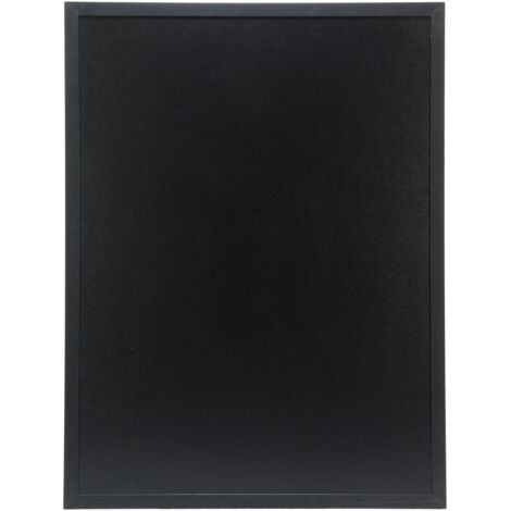 Securit Woody Ardoise Murale Noir 60 x 80 cm