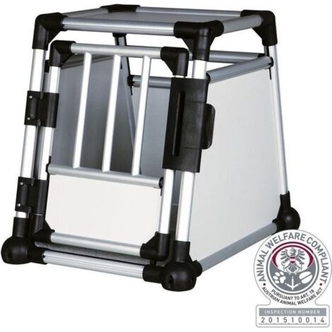 Box de transport, en aluminium - L-XL: 94 × 75 × 88 cm, argent/gris clair (1/5)