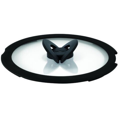 TEFAL INGENIO COUVERCLE EN VERRE 24CM, RANGEMENT FACILE, GAIN DE PLACE, POIGNÉES PLIABLES, CHAUFFAGE PLUS RAPIDE, COMPATIBLE ING (1/3)