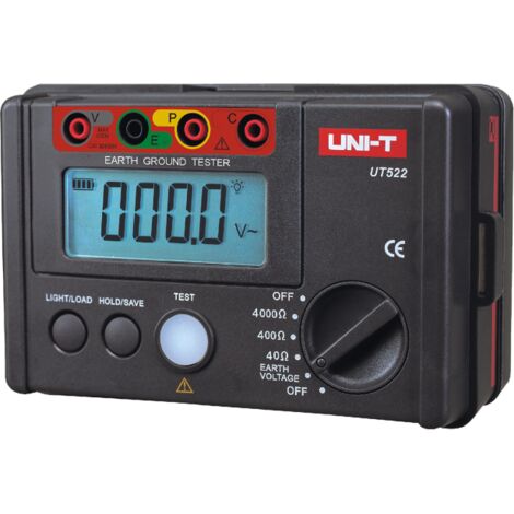 Uni-T UT522 appareil de mesure résistance de mise à terre (1/5)