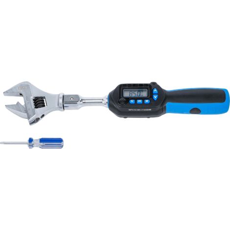 Bgs Technic – Clé dynamométrique numérique acier 4.2-85 Nm – Mesure précise avec mémoire interne – Signaux auditifs et LED – Poids 1266 g