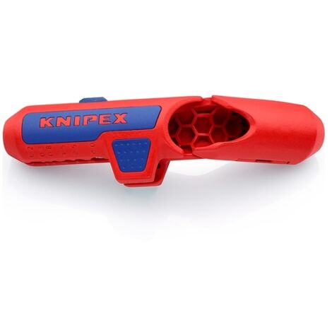 Knipex – Pince à dénuder 169501SB – Capacité de dénudage 8 à 13 mm – Plastique renforcé léger 74 g – Grip ergonomique pour usage professionnel (1/6)