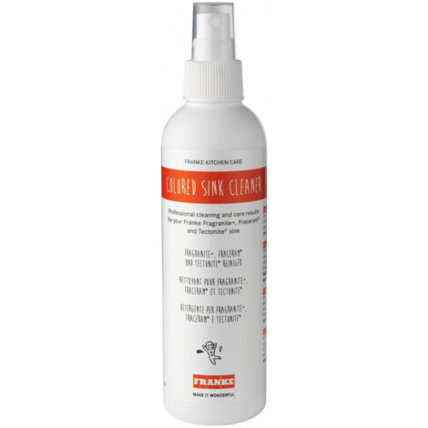 Franke – Nettoyant pour évier en Fragranit+ et Fraceram – 250 ml – Écologique et biodégradable – Propriétés anti-salissures