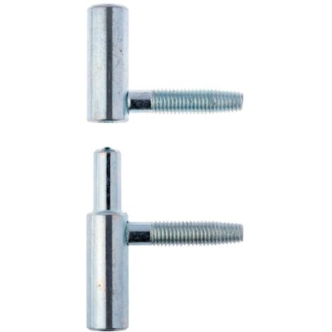 Monin – Fiche à visser pour meuble diamètre 13mm – Acier zingué – Installation rapide sans pré-perçage – 652100