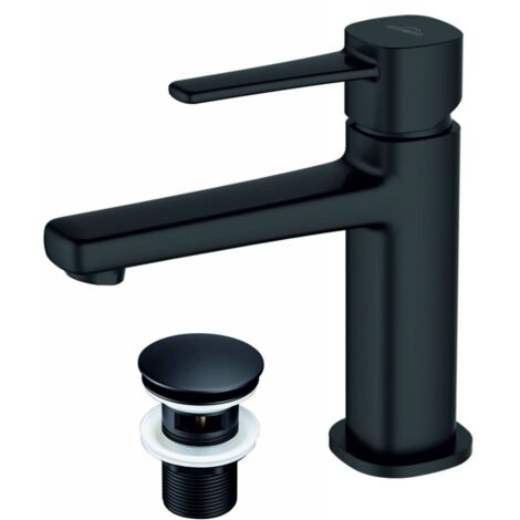 Invena Bateria Umywalkowa Glamour robinet lavabo noir (1/3)