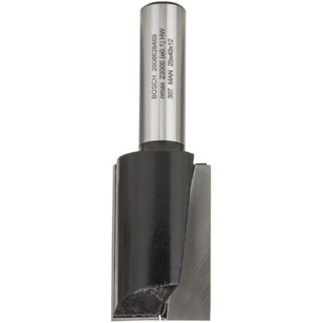 Bosch Fraise à rainurer droite 12 mm carbure tungstène