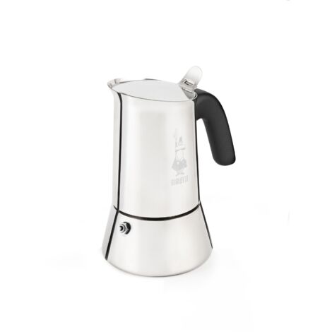 Bialetti New Venus cafetière moka induction argenté 4 tasses (1/3)