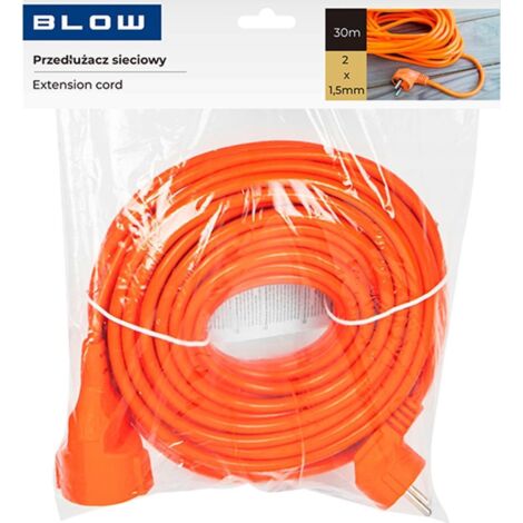 Blow Allonge électrique orange 30 mètres robuste