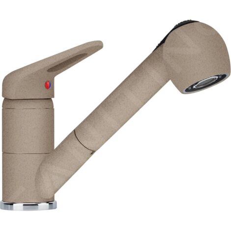 Franke Prince II Cappuccino mitigeur cuisine extractible (1/2)