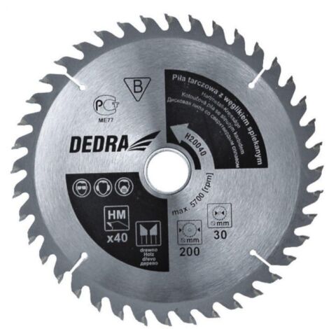 Scie circulaire à bois 100Z diamètre 400x30mm (1/3)