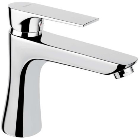 Ferro Algeo Square mitigeur lavabo chromé design moderne (1/2)