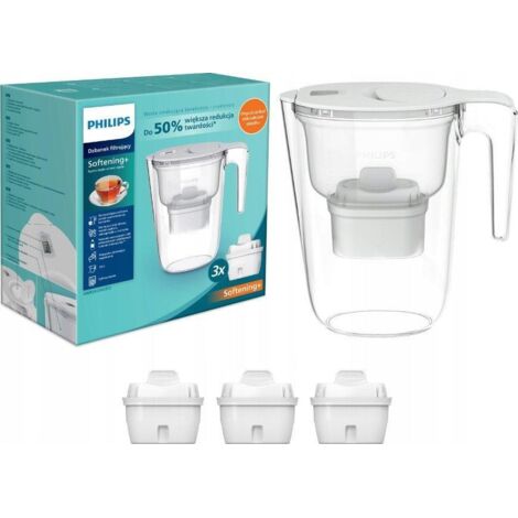 Philips Micro X-Clean Softening+ Verseur Filtrant Blanc (1/3)