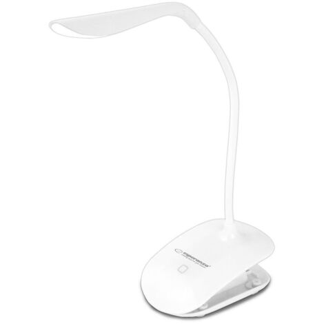 Esperanza Deneb Lampe de Bureau LED Blanche Efficace
