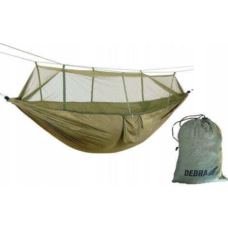 Hamac 330x140cm avec moustiquaire (1/2)
