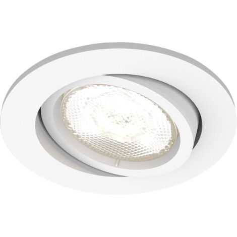 Philips Shellbark WarmGlow Spot encastrable blanc LED (1/5)