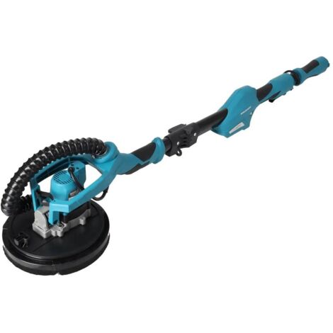DEDRA - Ponceuse à plâtre sans balais 18V : 225 mm, variateur de vitesse