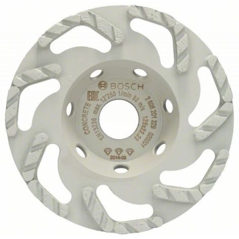 Bosch Meule assiette diamantée Best for Concrete 125 x 22,23 x 4.5 (1/4)