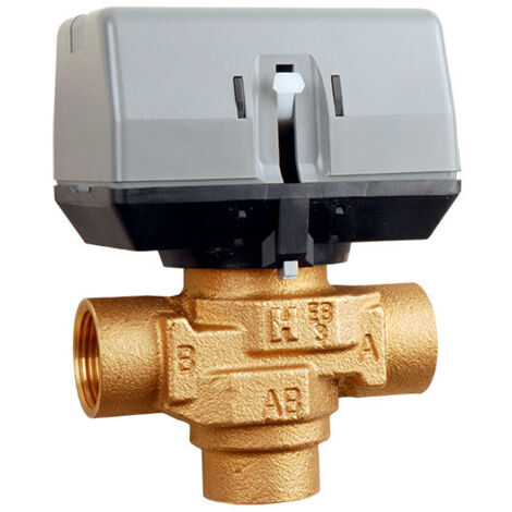 Kospel – Vanne à trois voies VCZMH6000 – Actionneur VC6013ZZ00 avec câble – Optimisation circulation fluides chauffage – Installation facile (1/4)