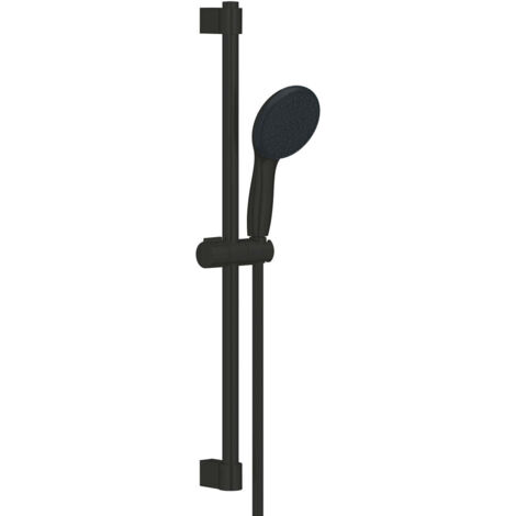 GROHE 26 162 243 TEMPESTA 110 Conjunto de ducha con barra 2 chorros (Rain, Jet) Negro Mate - ref: 26 162 243 (1/2)