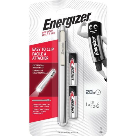 Energizer Metal Penlight lampe portable métal 14 cm (1/5)