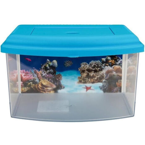 AIME Aquarium en plastique - 3 L - Pour poissons (1/4)