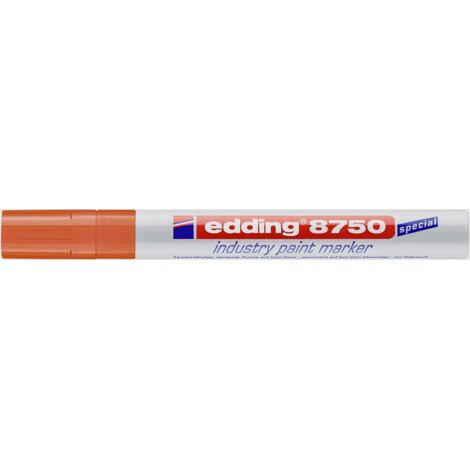 Edding 8750 4-8750006 Marqueur peinture orange 2 mm, 4 mm (1/4)