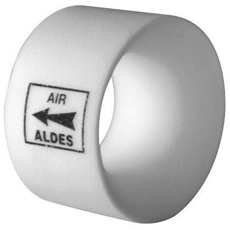 Aldes – Anneau phonique 11019429 – Raccord VMC D125 mm – Amélioration isolement acoustique – Compatible bouches Bap'SI et Bahia Curve