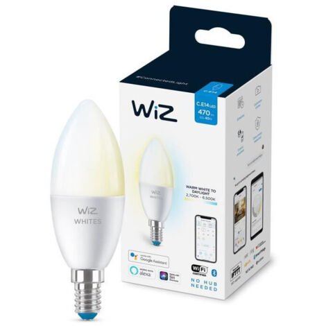 Wiz Ampoule connectée flamme Blanc variable E14 40W (1/5)