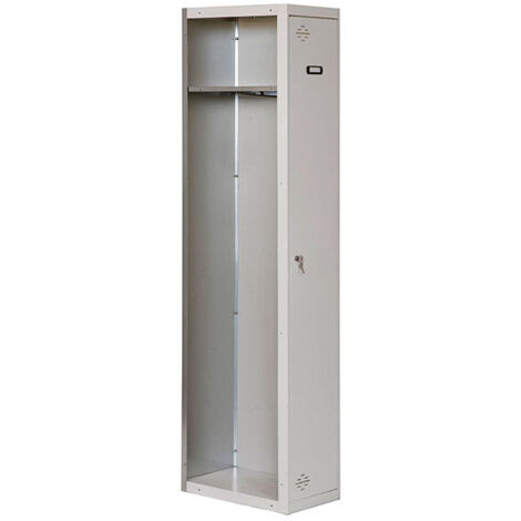 SIMONLOCKER casiers en métal (180x40x50cm) GRIS LOCKER