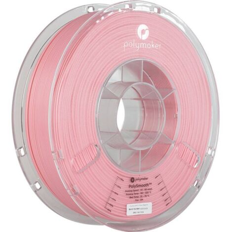 Polymaker PJ01009 PolySmooth Filament PVB polissable 1.75 mm 750 g rose 1 pc(s) X227932 (1/5)