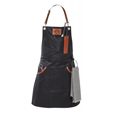 Tablier de barbecue GEFU - protection contre les températures élevées, idéal pour les grillades (1/2)