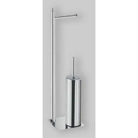 GEDY TRILLY COLONNE DE PIED, ACIER INOXYDABLE, CHROME, 14 X 14 X 62.8 CM (1/4)