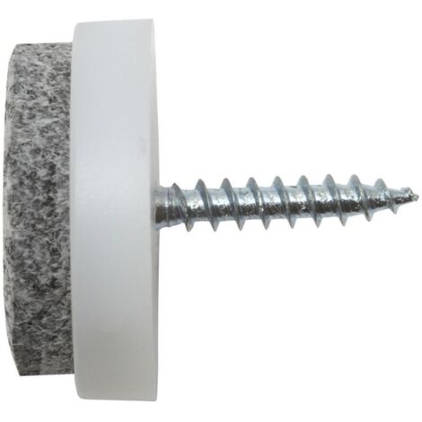 Swg 4009155749501 Patins protection blanc feutre (1/2)