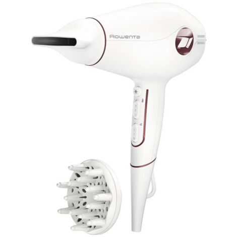 Rowenta CV6135F0 sèche-cheveux blanc et rouge 1800W (1/3)