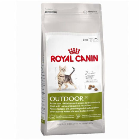 Royal Canin Outdoor Croquettes pour Chat Actif 2 kg