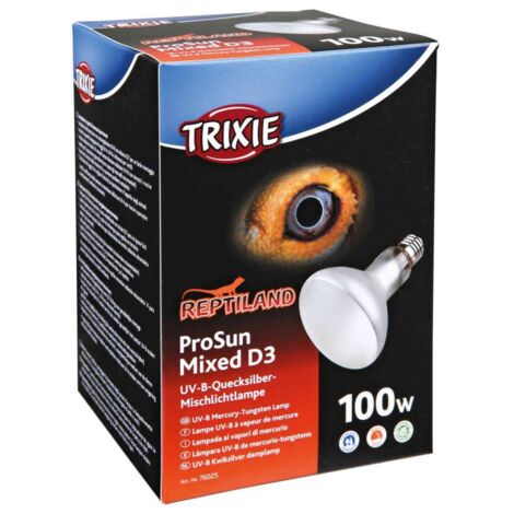 Lampe uv-b prosun mixed d3, dém. automatique ø 95 × 130 mm, 100 w (1/4)