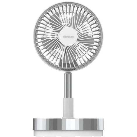 Cecotec – Ventilateur de table pliable 8 pouces – 3 vitesses – 7200 mAh – Léger 1,1 kg – Design moderne pour intérieur et extérieur