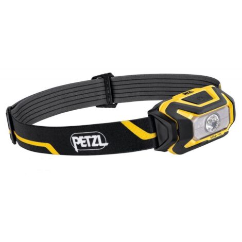 Petzl Aria 1R lampe frontale rechargeable noir jaune