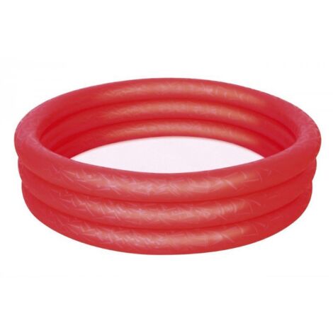 Bestway Piscine gonflable rouge 122x25 cm enfants (1/5)