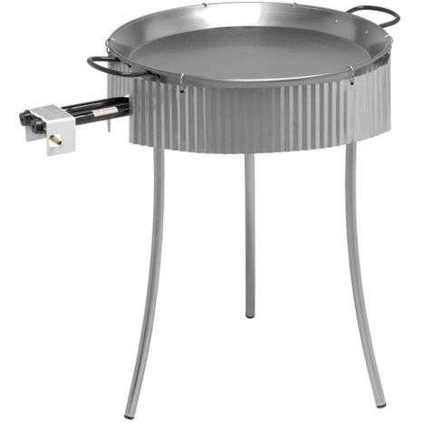 Pare-brise modulable en acier galvanisé pour cuisson extérieure – Ajustable de 115 à 130 cm – Protection contre le vent et maintien de la chaleur – Vaello (1/2)
