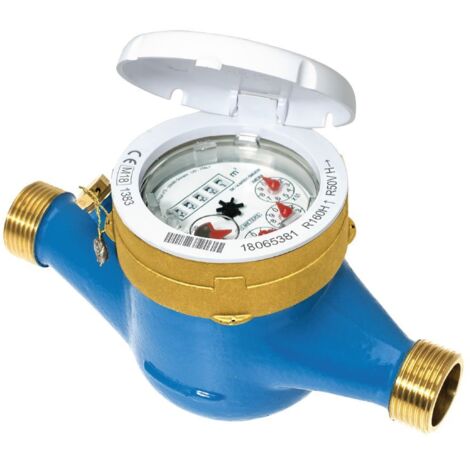 Bmeters Compteur d'eau multijets en laiton 260 mm (1/4)