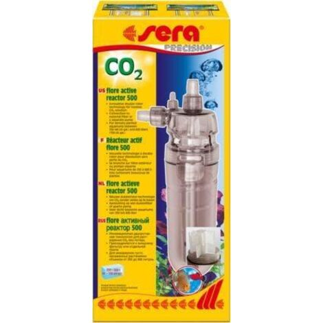 Sera Flore CO2 Réacteur Actif 1000 Gris Fumé Aquarium